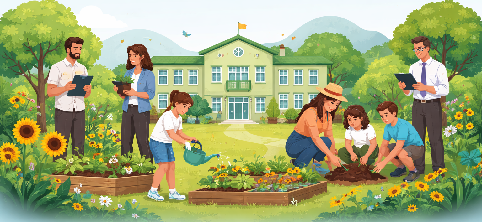 Contact banner inviting schools and organisations to join GREEN-SY